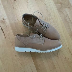 Dune London leather lace up oxfords